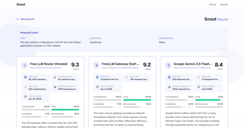 Scout – screenshot 2