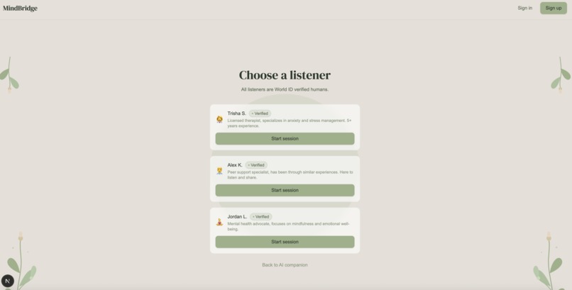 MindBridge – screenshot 5