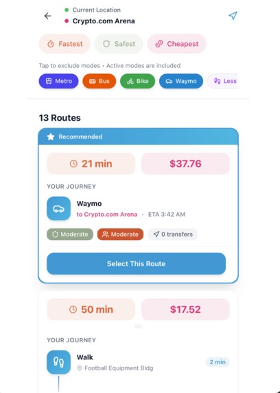 LA Route – screenshot 2