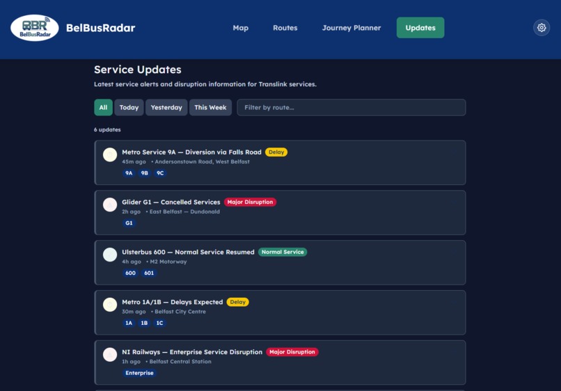 BelBusRadar – screenshot 4