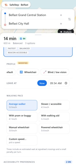 Nadhan Celis - Group 10 - SafeStep – screenshot 3