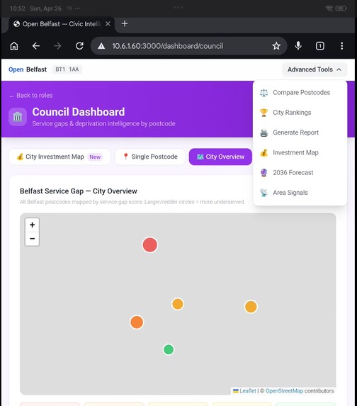 Open Belfast – screenshot 4