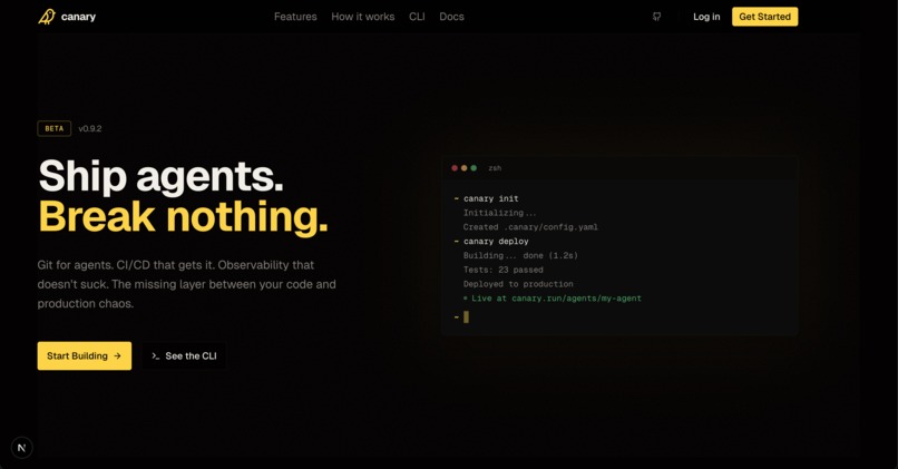 Canary – screenshot 1