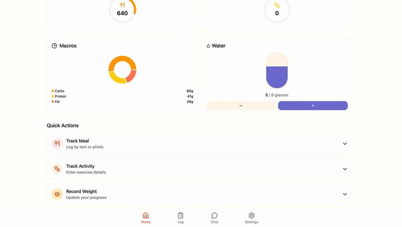 AI Health Tracker – screenshot 1