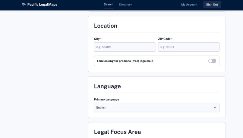 Pacific LegalMaps – screenshot 5