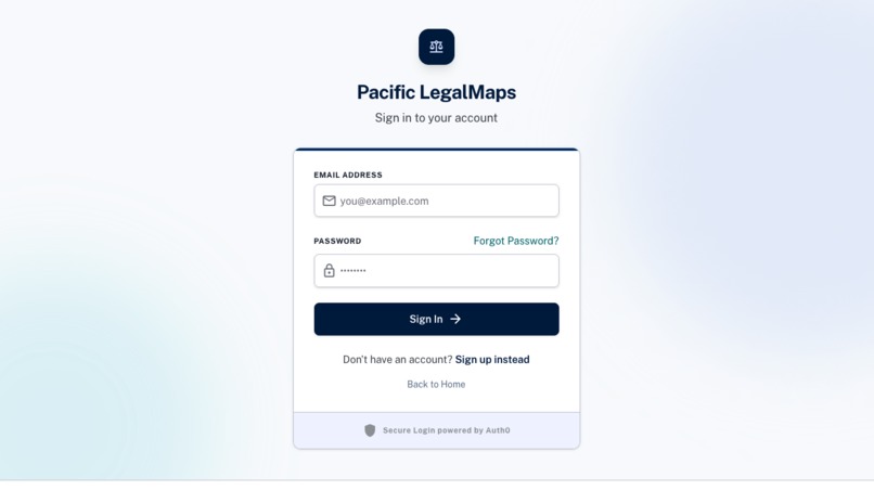 Pacific LegalMaps – screenshot 2