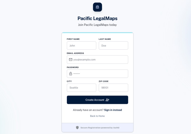 Pacific LegalMaps – screenshot 3