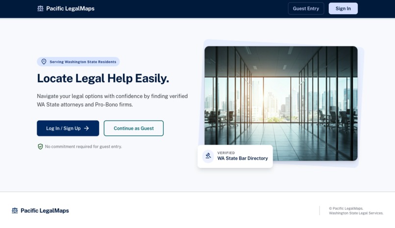 Pacific LegalMaps – screenshot 1