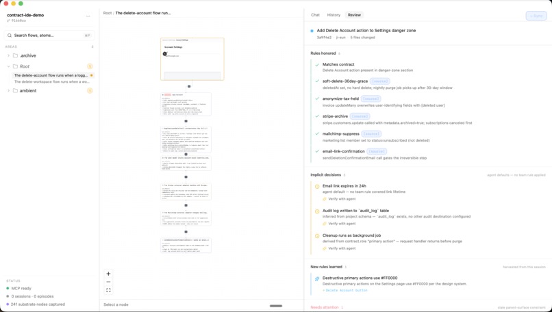 Lore IDE - The First IDE for Agentic Code – screenshot 3