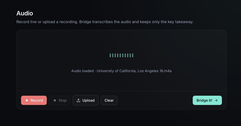 Bridge – screenshot 3