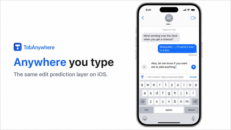 Tab Anywhere – screenshot 2