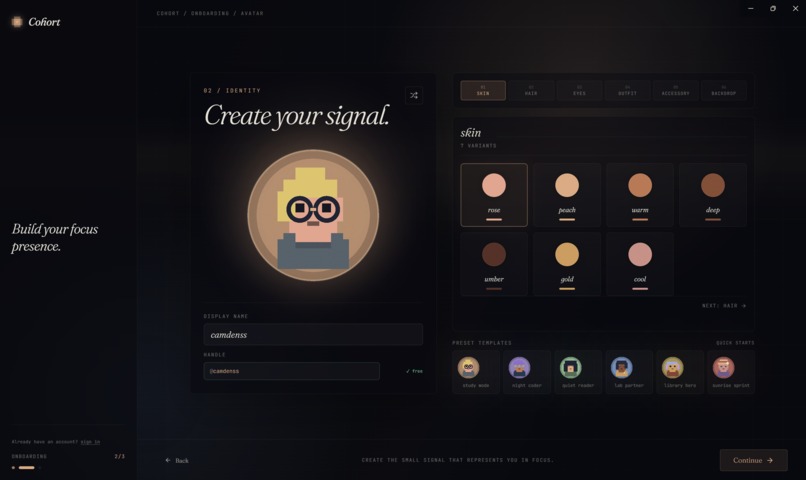 Cohort – screenshot 2