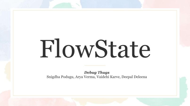 FlowState – screenshot 1