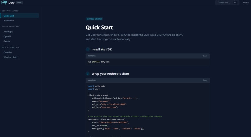 Dory – screenshot 2