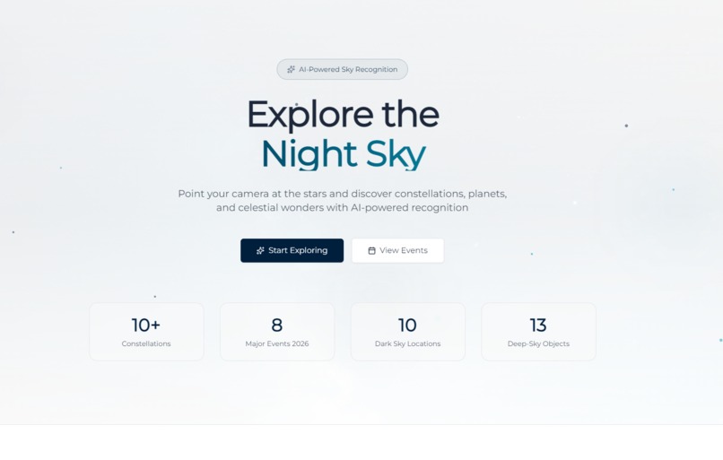 Explore theNight Sky – screenshot 2
