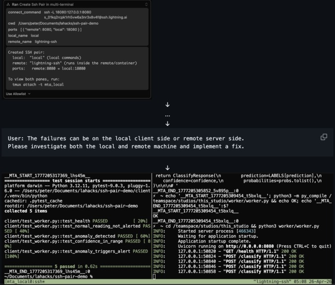 Multi-Terminal Agent (MTA) – screenshot 2