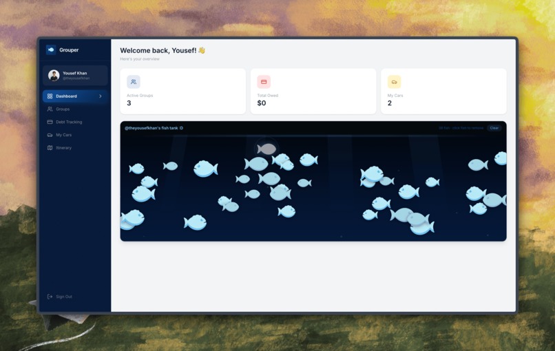 Grouper – screenshot 2