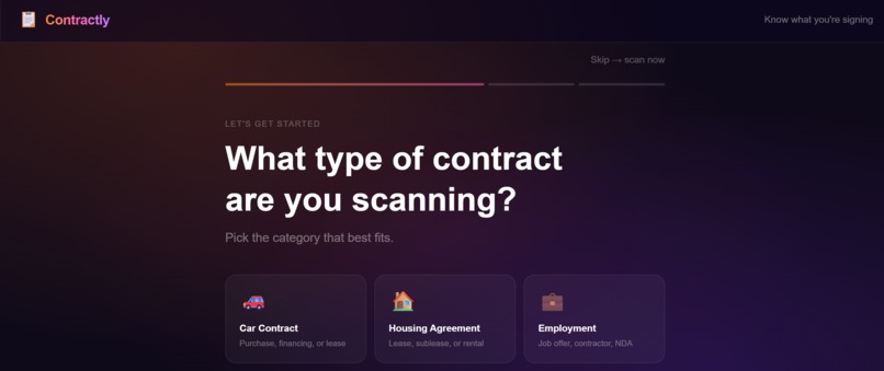 Contractly – screenshot 1