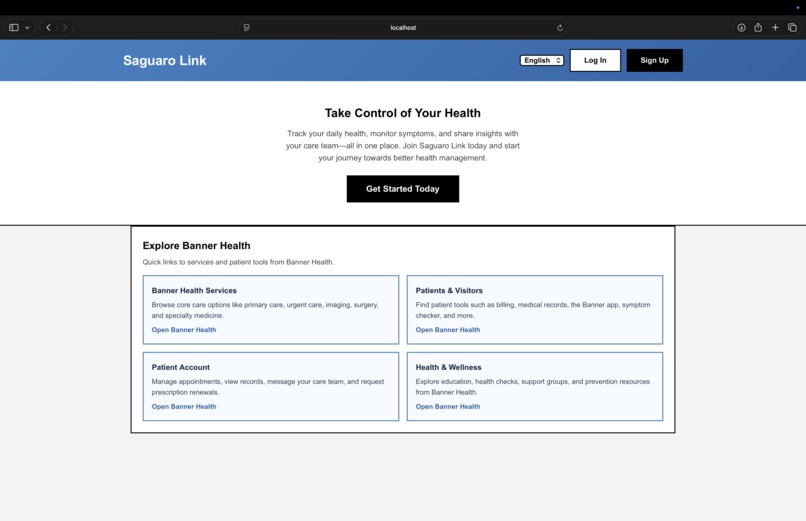 Saguaro Link (Non-Profit Track 5) – screenshot 3