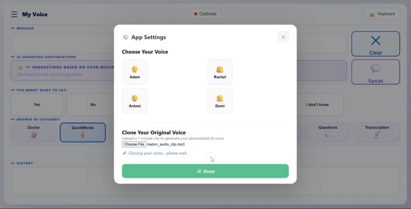 My Voice – screenshot 2