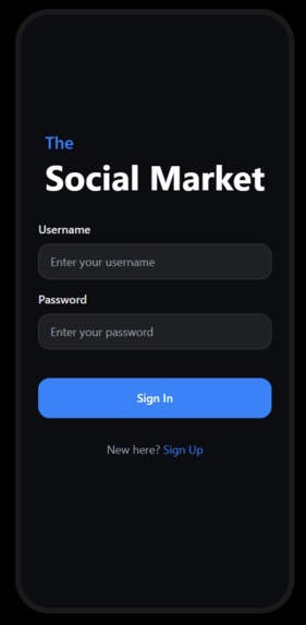 The Social Market – screenshot 1