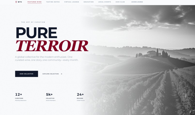Wine Tasting Club – screenshot 1