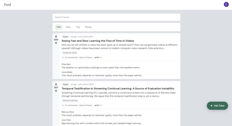Lesearch – screenshot 3