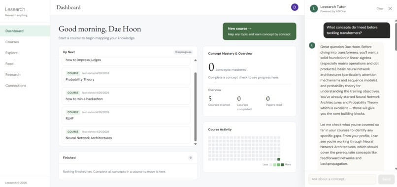 Lesearch – screenshot 5