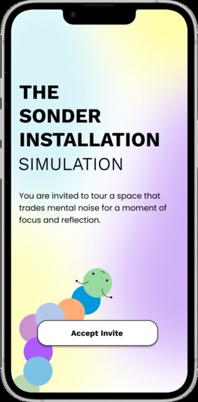 Sonder Installation – screenshot 1