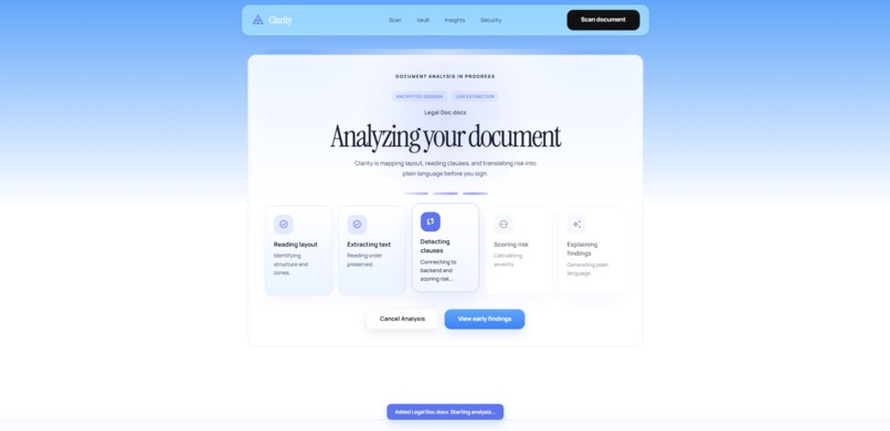 Clarity – screenshot 7