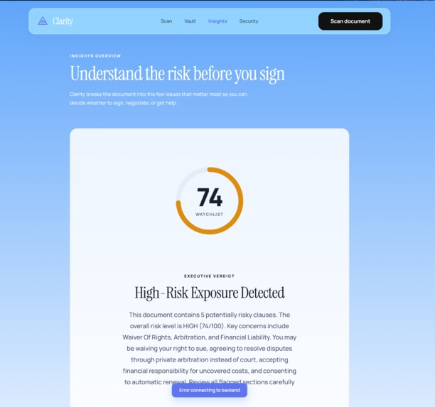 Clarity – screenshot 9