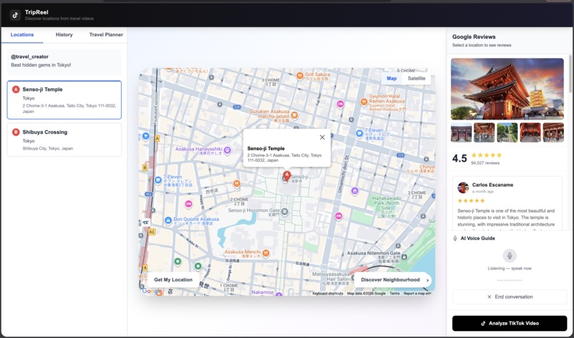 TripReel – screenshot 1