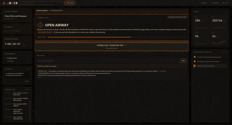 AEGIS – screenshot 1