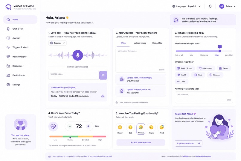 Voice-Of-Home – screenshot 1