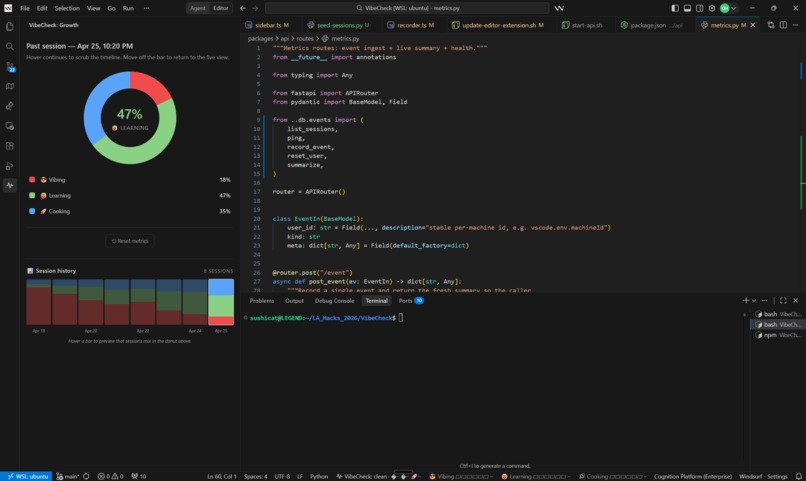 VibeCheck – screenshot 1