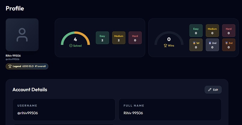CoChallenge – screenshot 2