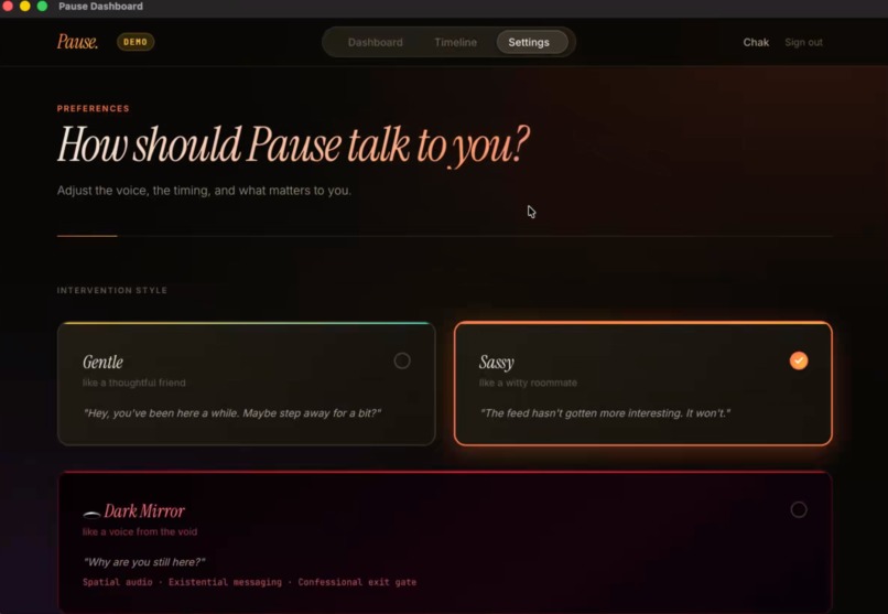 Pause – screenshot 1