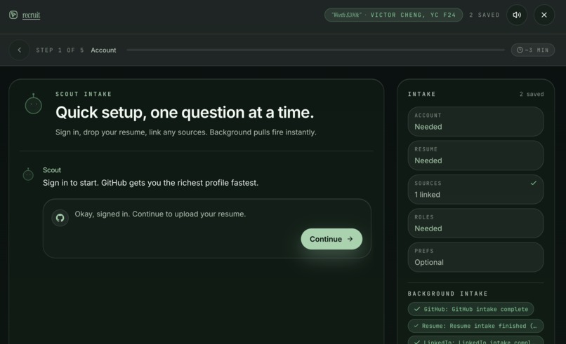 Recruitt – screenshot 2