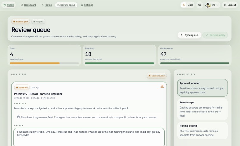 Recruitt – screenshot 5