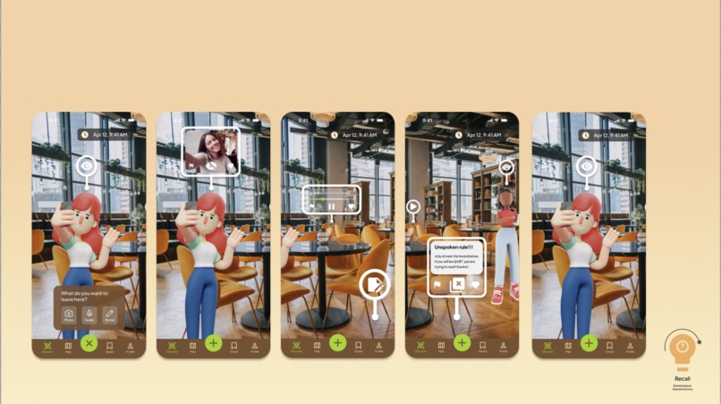 Recall – screenshot 2