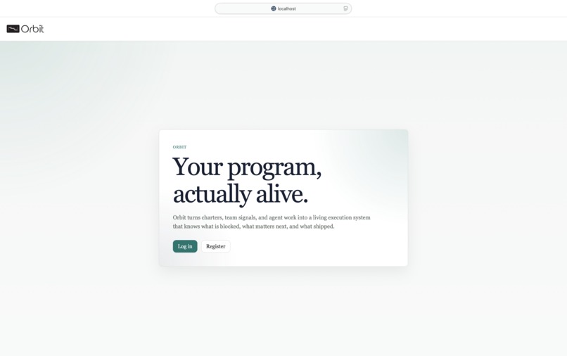 Orbit – The Execution Layer for AI Agents – screenshot 1