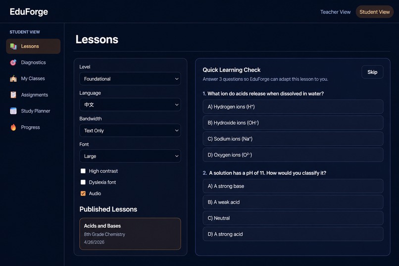EduForge – screenshot 3