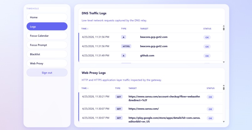 TimeHole – screenshot 2