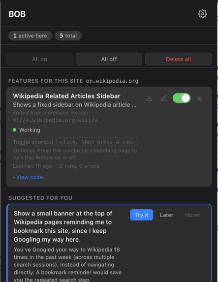 BOB - Build your Own Browser – screenshot 5