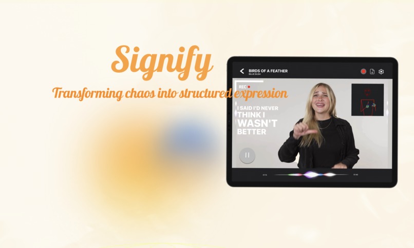 Signify – screenshot 1