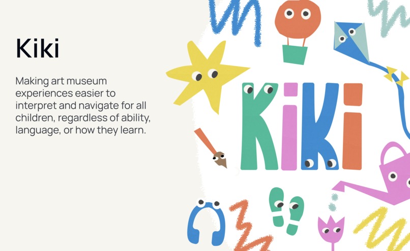 Kiki: Art museums, made accessible for every child. – screenshot 1