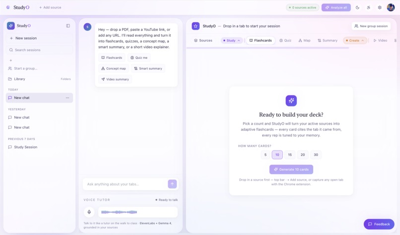 StudyO – screenshot 2