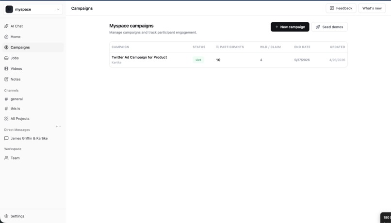 startupOS – screenshot 1