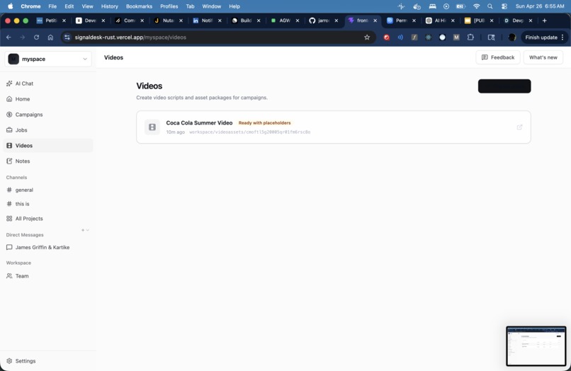startupOS – screenshot 3