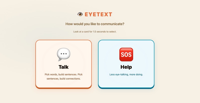 EyeText - Your eyes are the new keyboard. – screenshot 2